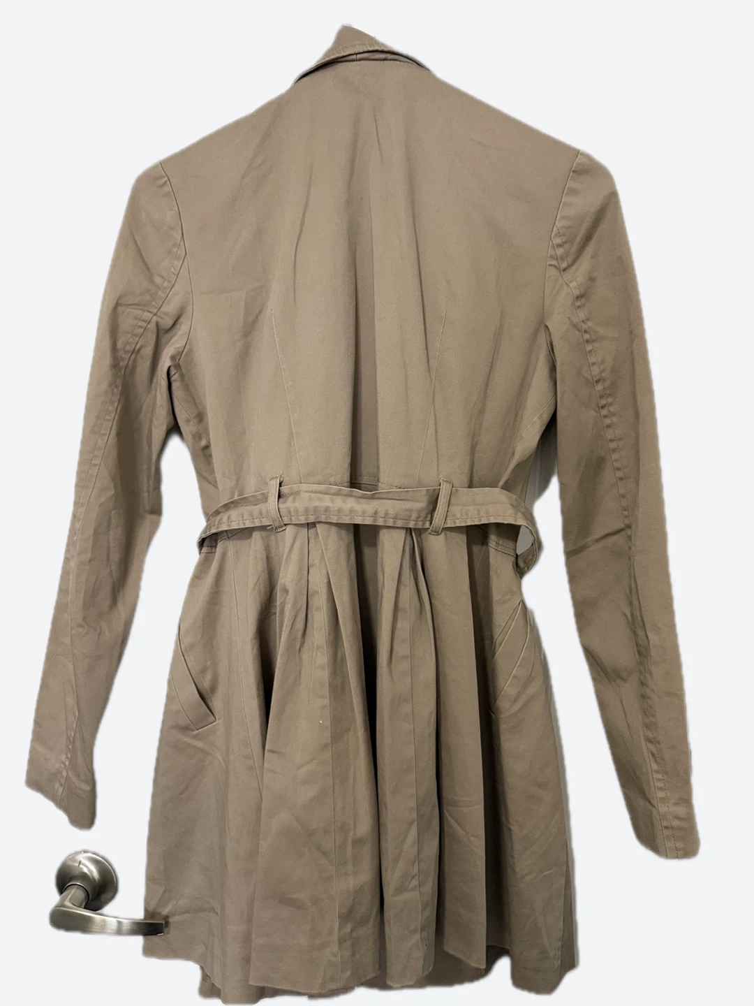 H&M Divided Trench Coat - Size 2 🥕 - photo 2