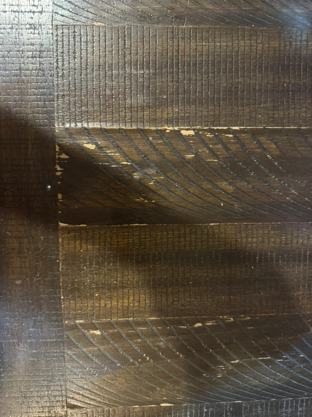 Dining room table & Chairs w/ wine rack & storage space image indicator(6)