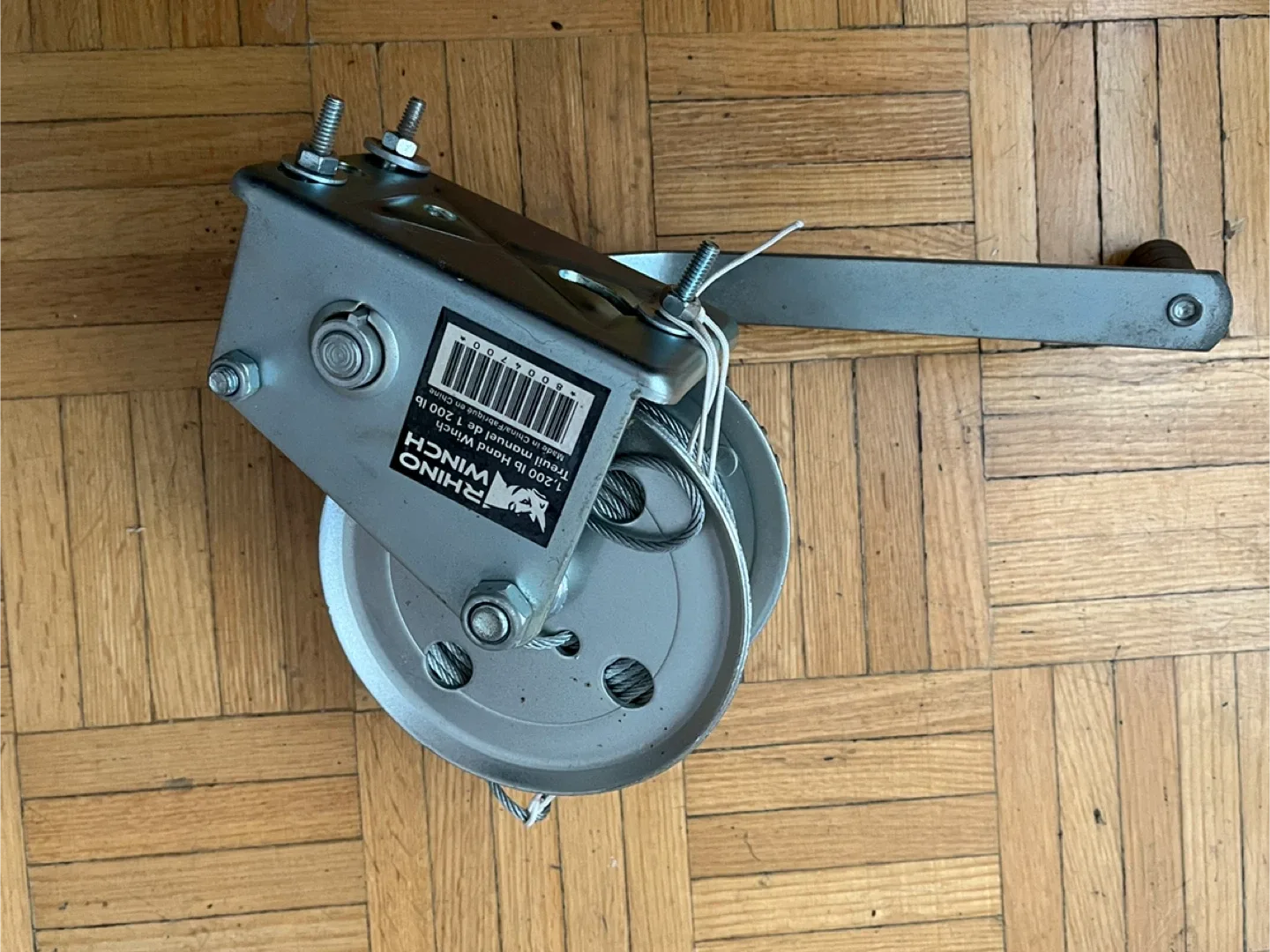 Rhino All Purpose Hand Winch 1200 lbs Capacity image indicator(5)