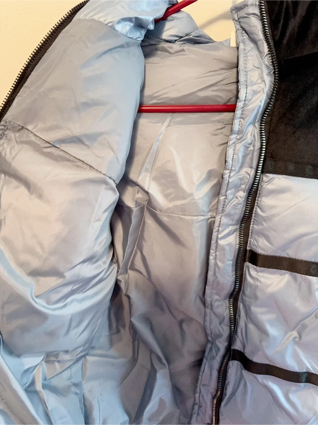 Blue & Black Unisex Puffer Jacket Toddler size 6-7T image indicator(4)