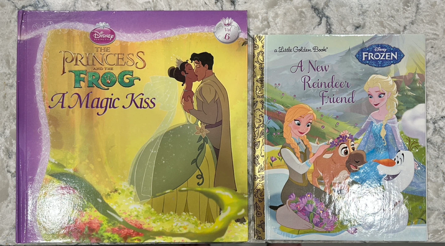 Pair of Disney Princess Children’s Books
