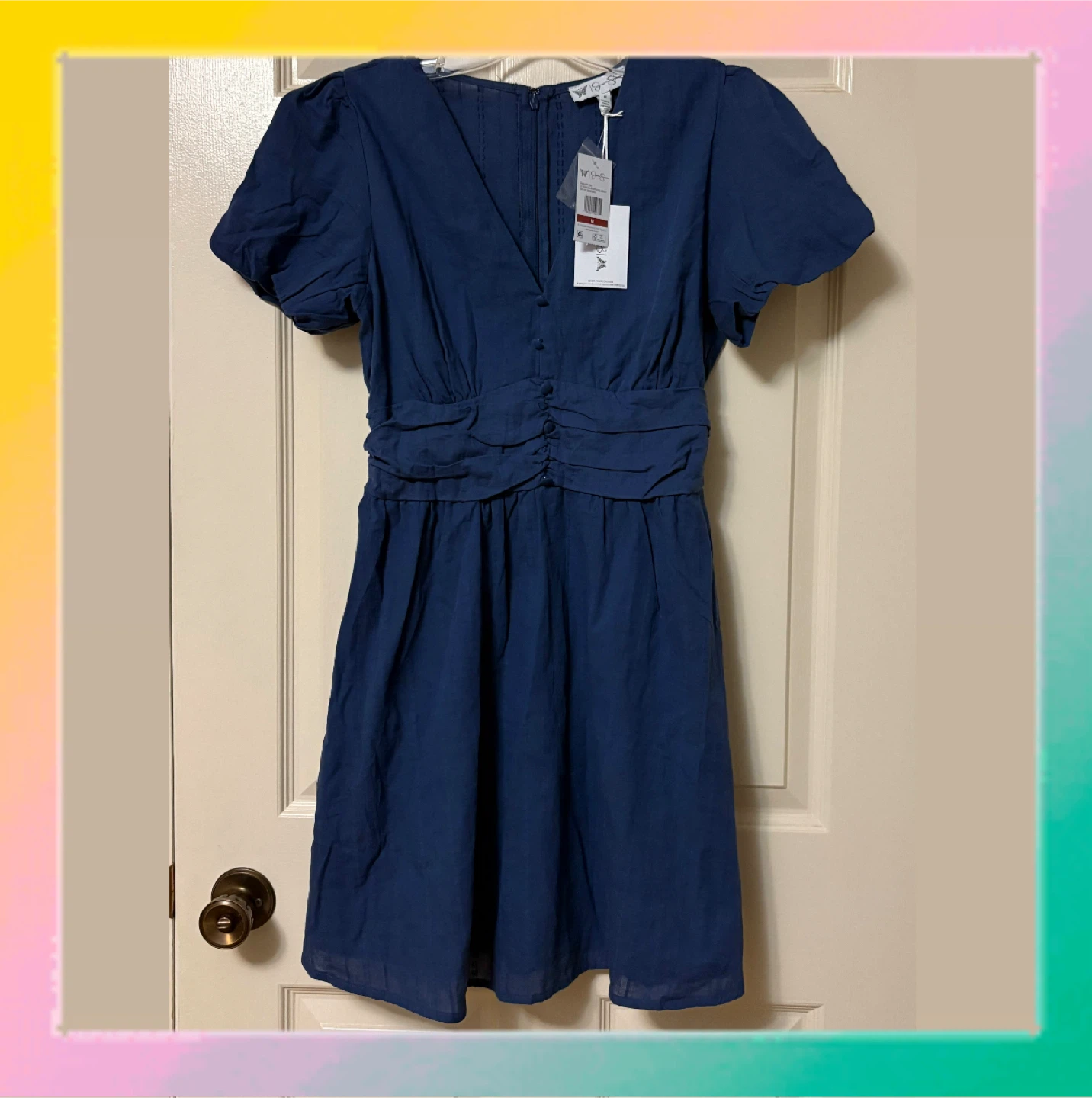 Jessica Simpson Blue Casual Dress NWT - Sz M