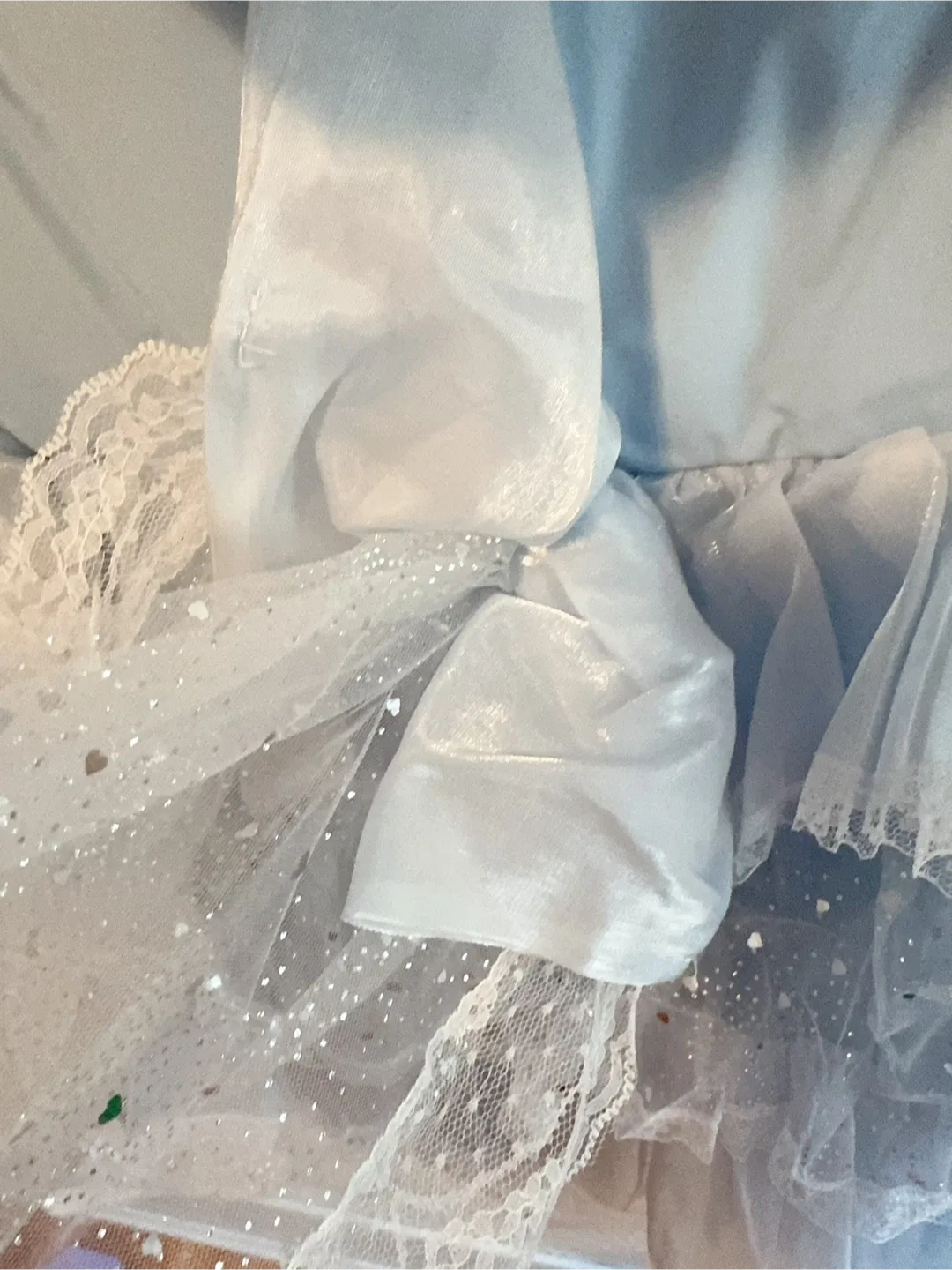 Elsa Inspired Puffer Coat Toddler size 7-9T image indicator(6)