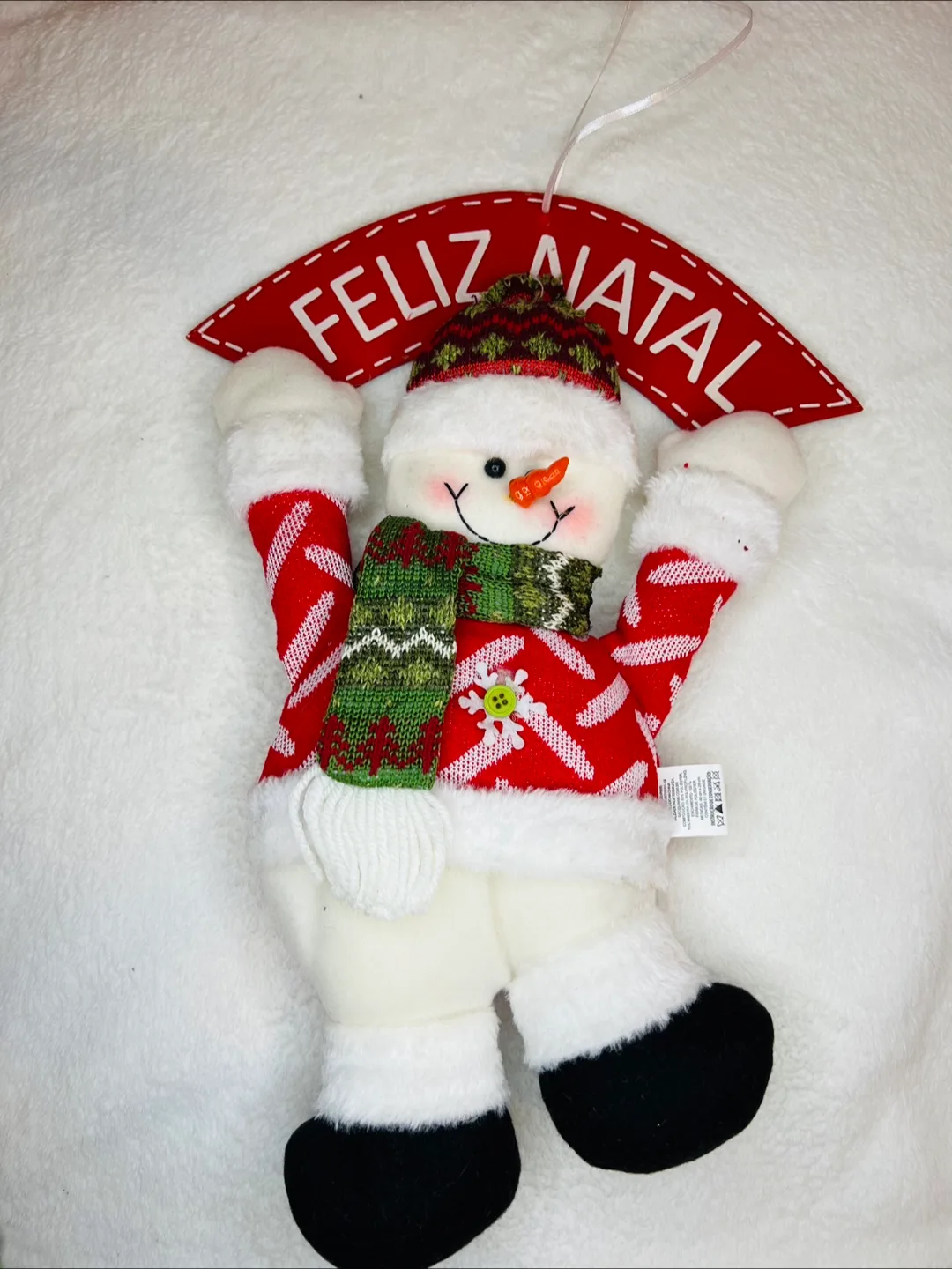 Festive Snowman Christmas Ornament