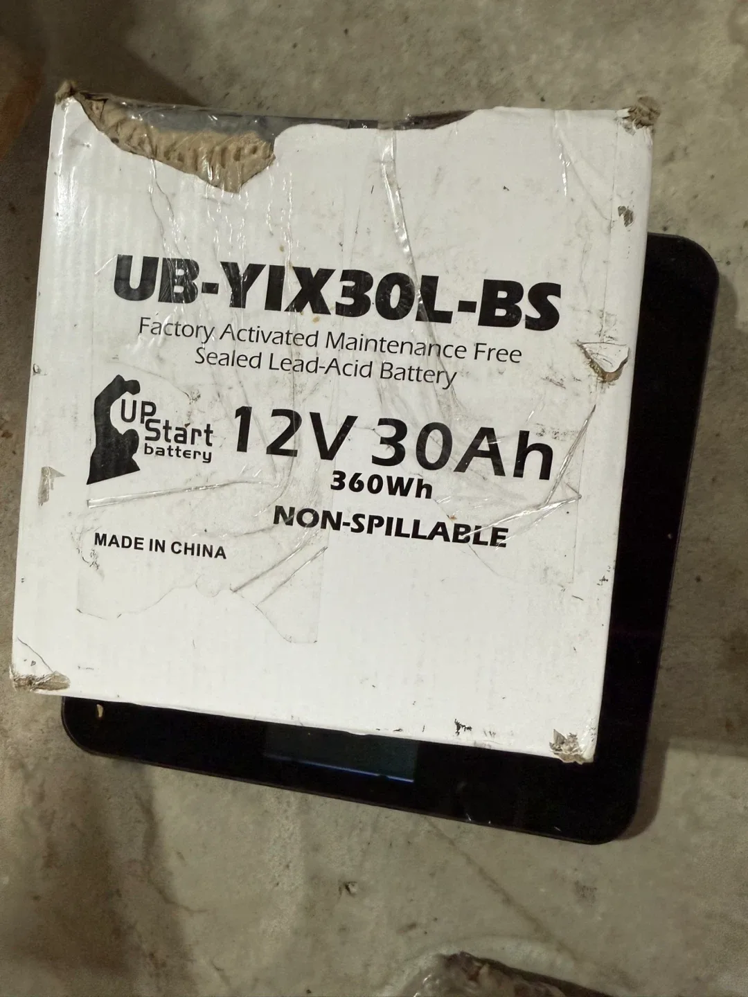 New UB-YIX30L-BS UpStart Battery image indicator(4)
