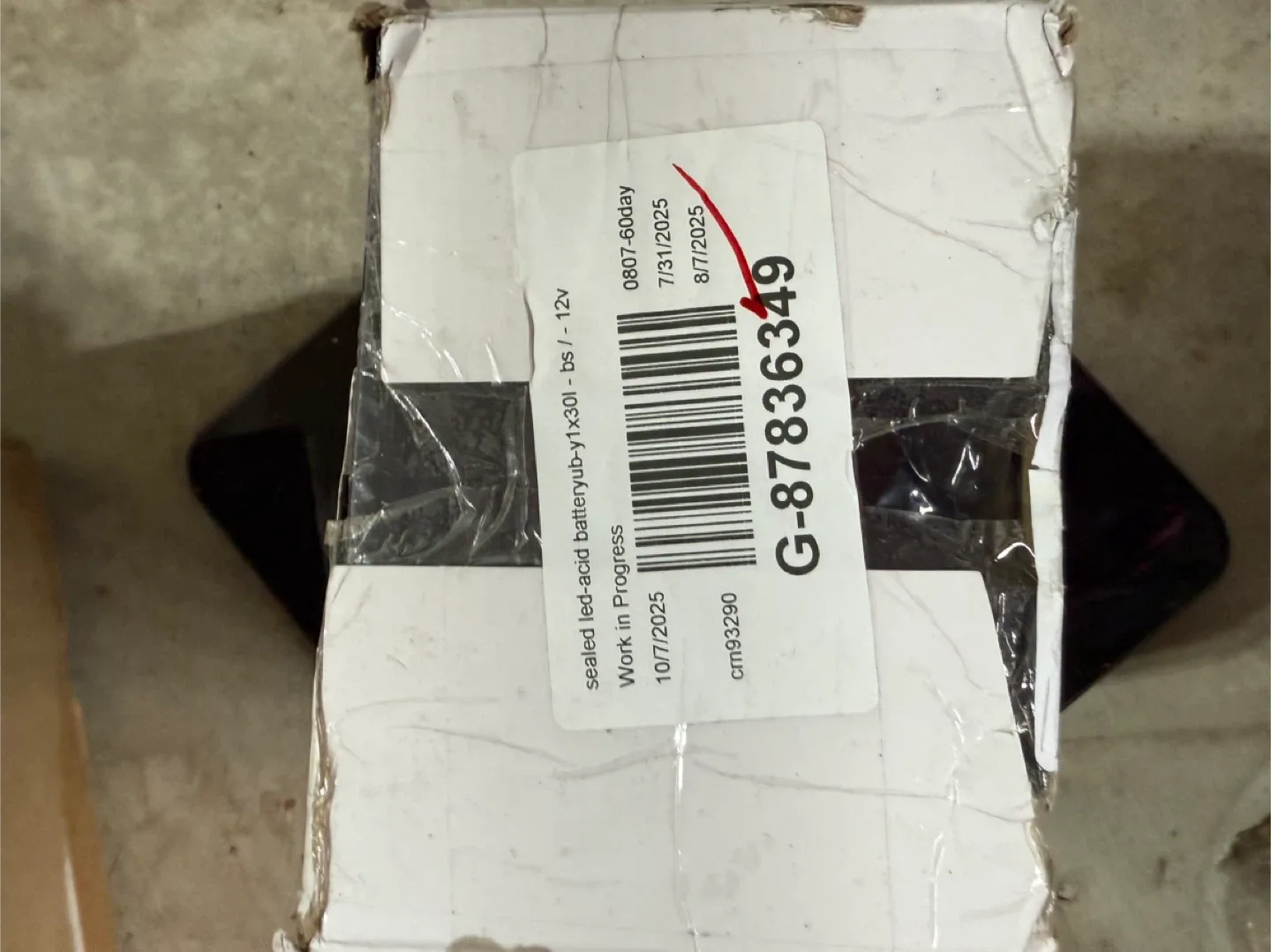 New UB-YIX30L-BS UpStart Battery image indicator(3)