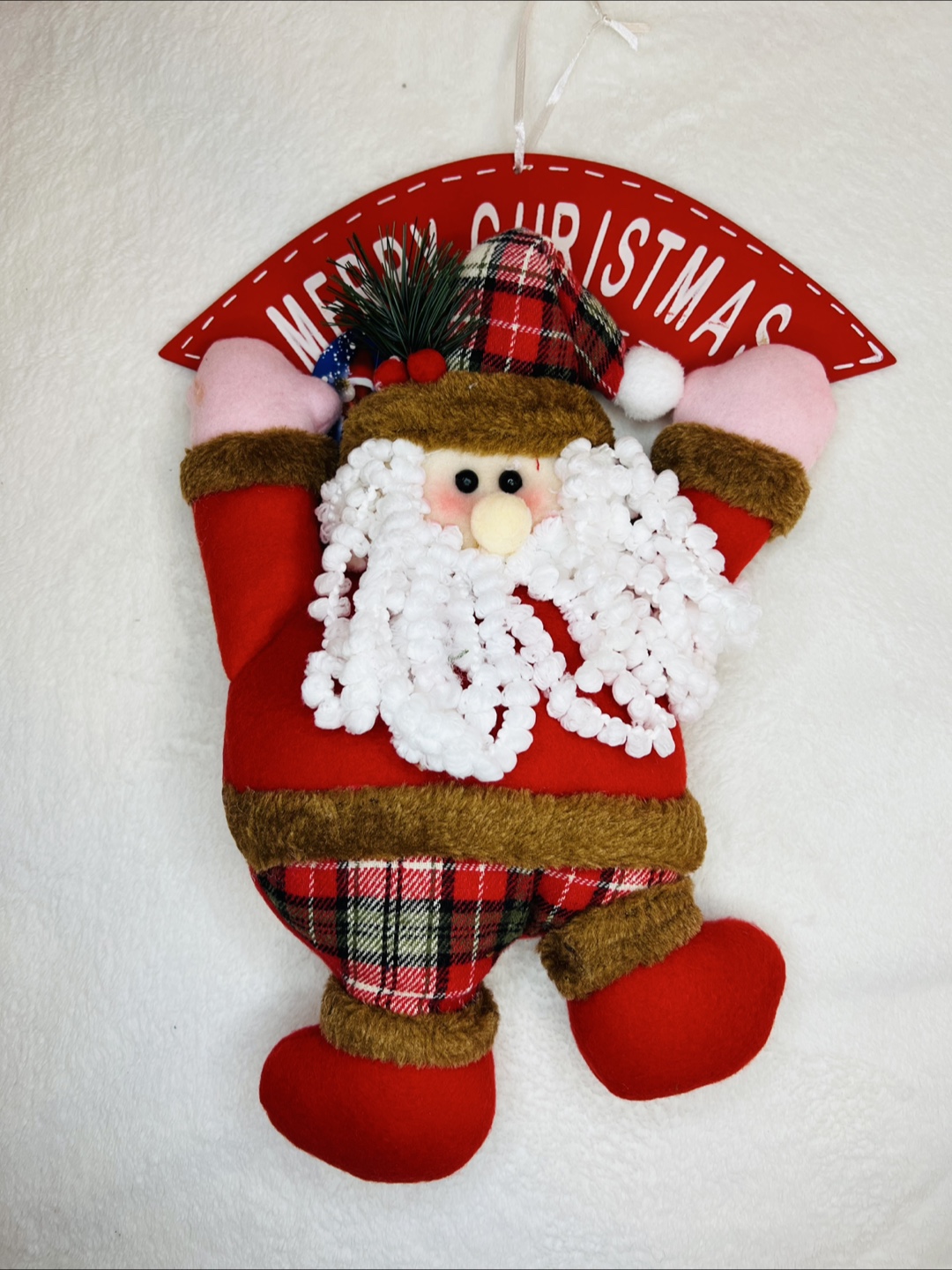Christmas Santa Wall Hanging Decoration