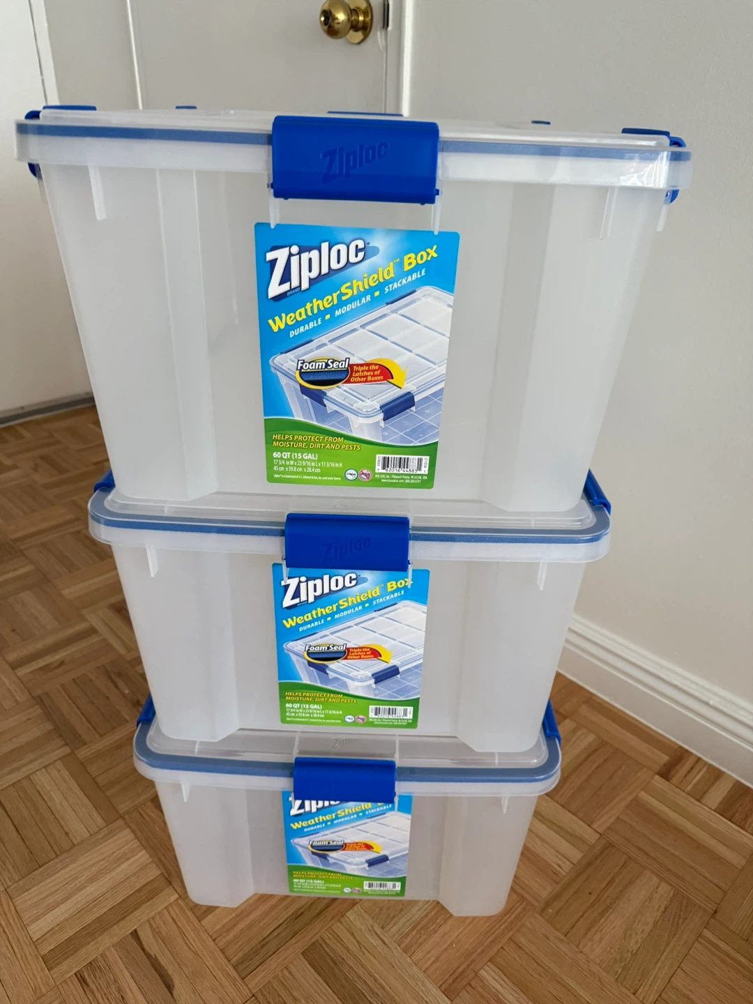 Ziploc WeatherShield Box - $10 Each