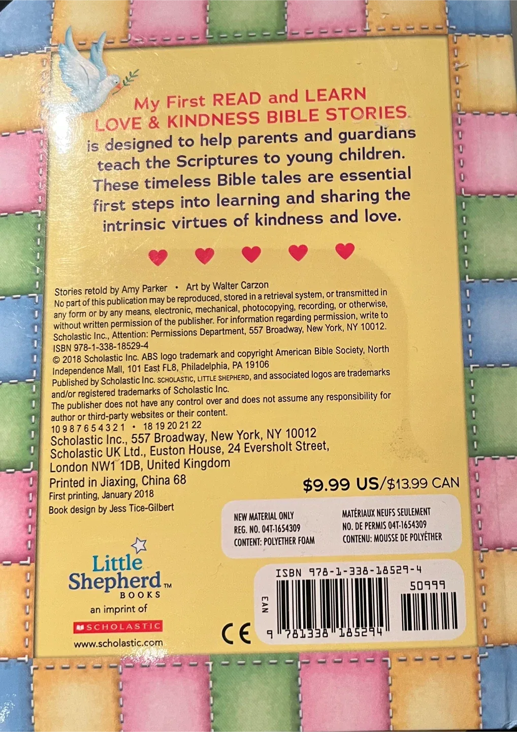 My First READ and LEARN Love & Kindness Bible Stories - New image indicator(3)