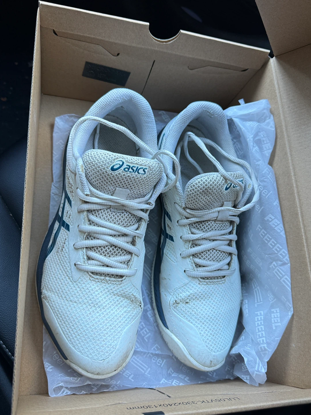 🥕Asics White Sneakers men size 8.5