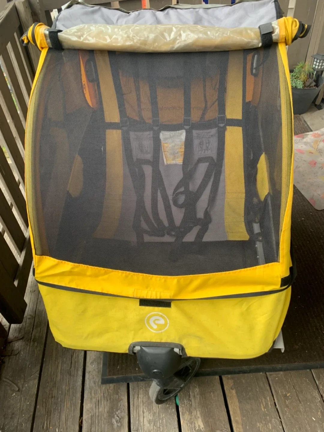 Everyday Bicycles RideEveryday Bicycle Trailer - Yellow image indicator(2)