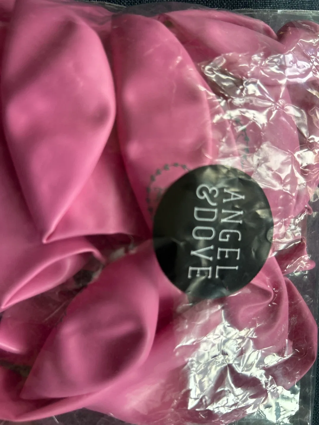 🥕 Angel & Dove Pale Pink Remembrance Balloons image indicator(2)