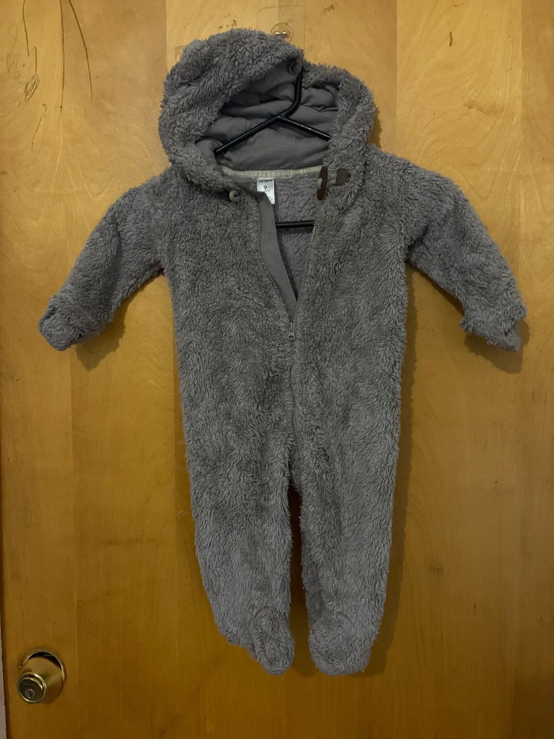 Carter's 9 Months Fleece Onesie image indicator(2)