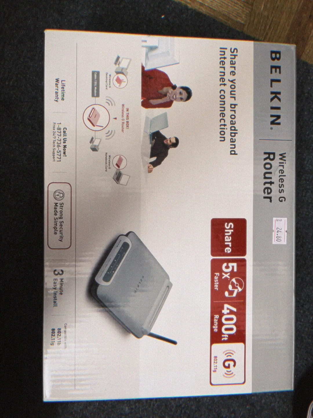 Belkin Wireless G Router - New in Box image indicator(5)