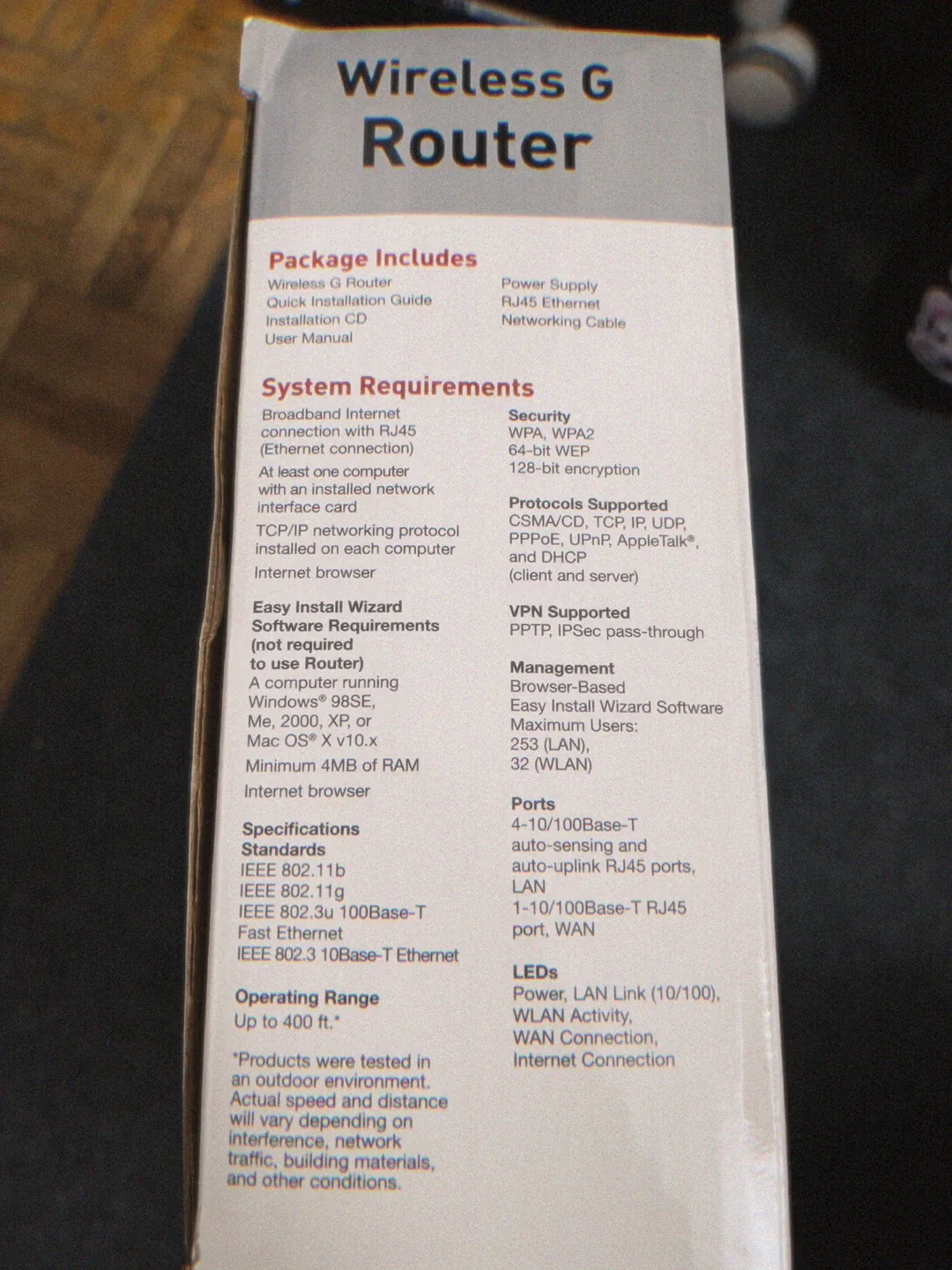 Belkin Wireless G Router - New in Box image indicator(2)