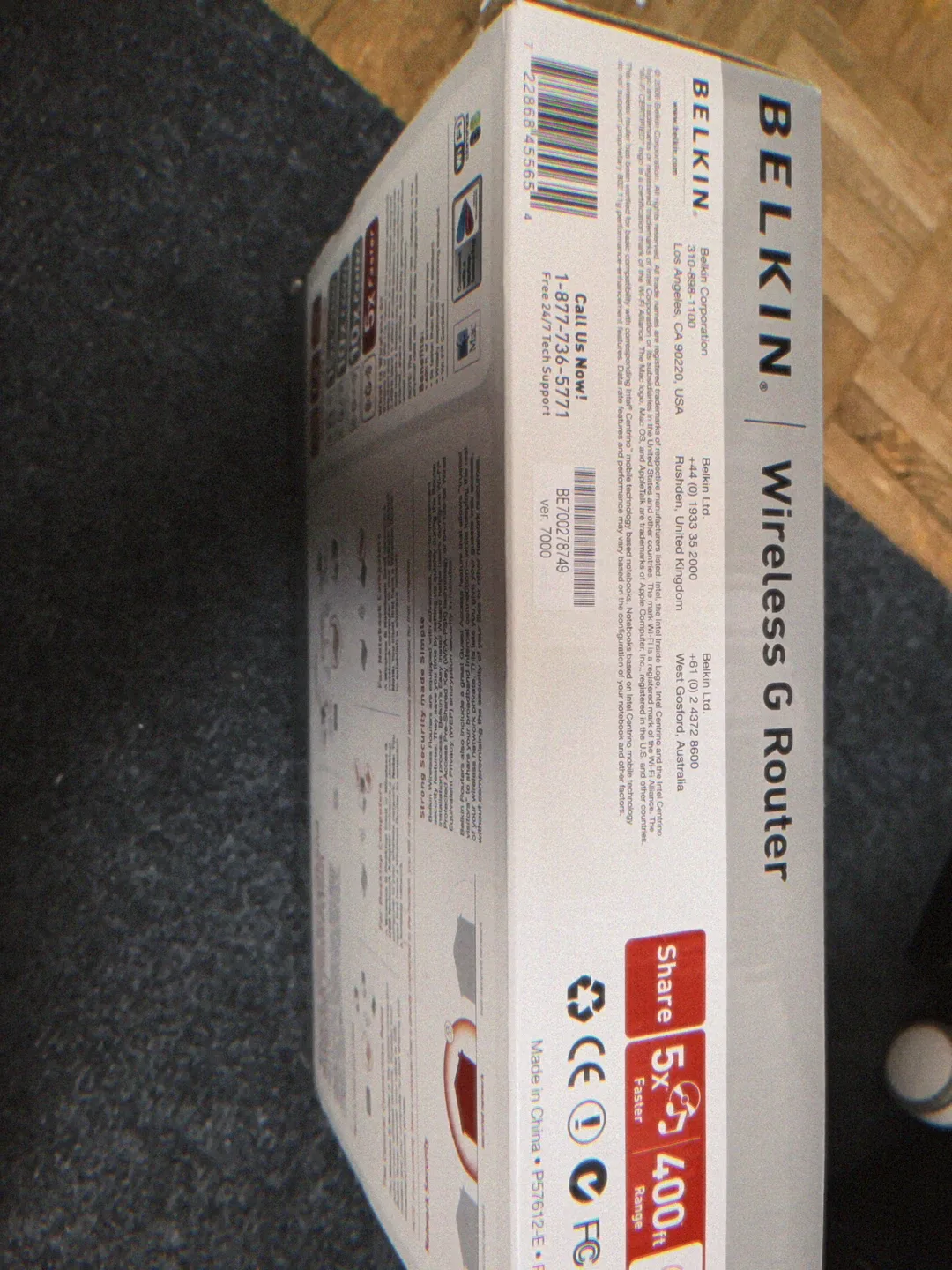 Belkin Wireless G Router - New in Box image indicator(4)