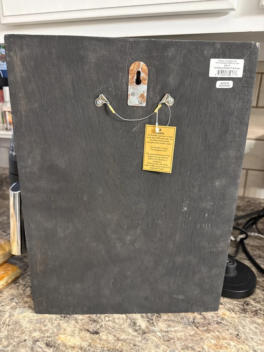 Buddha Wood Carving Wall Art image indicator(2)