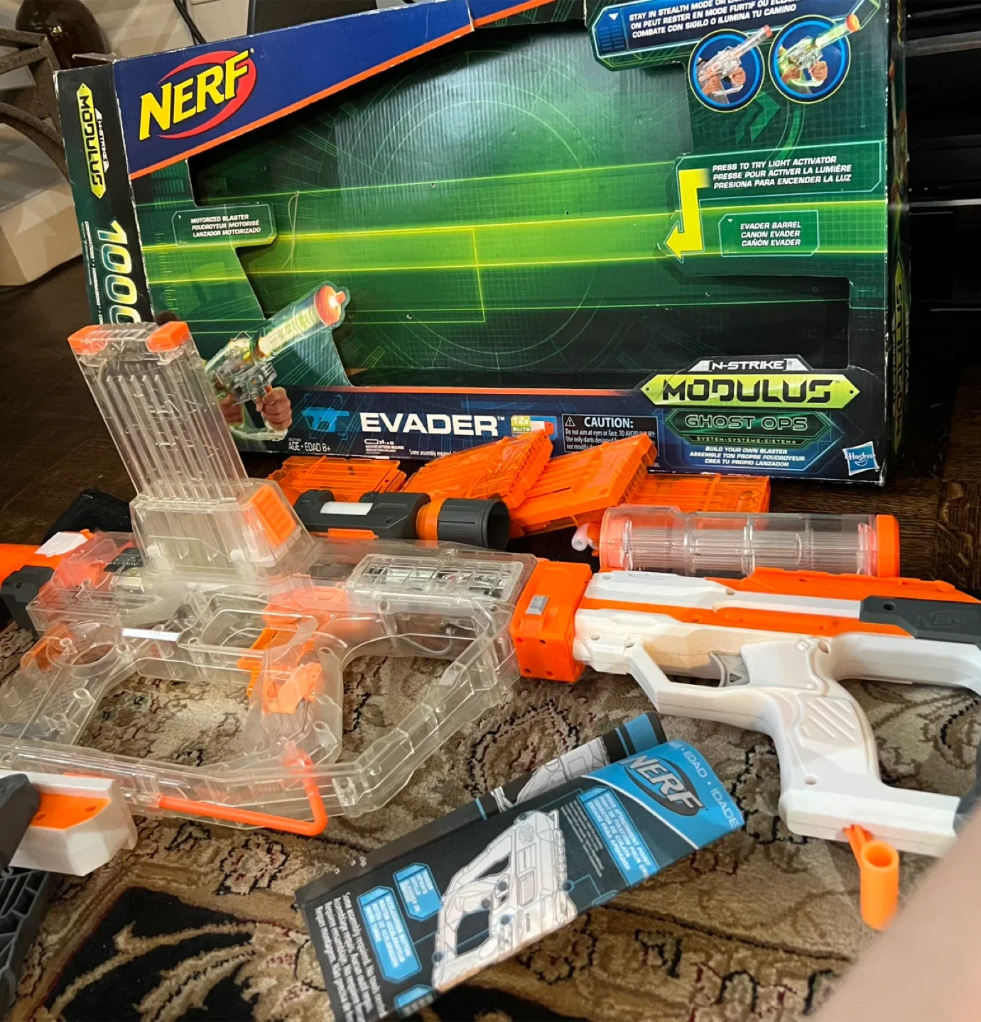 Nerf Strongarm & Clear Recon MKII Blasters image indicator(2)