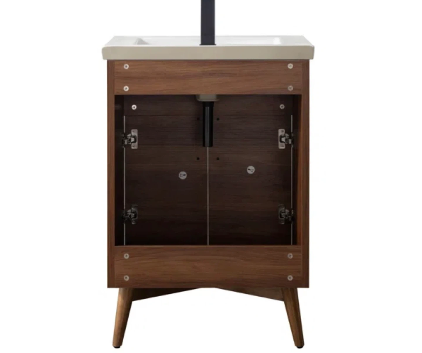 Mid-Century Modern Bathroom Vanity - 34" x 24" - photo 3
