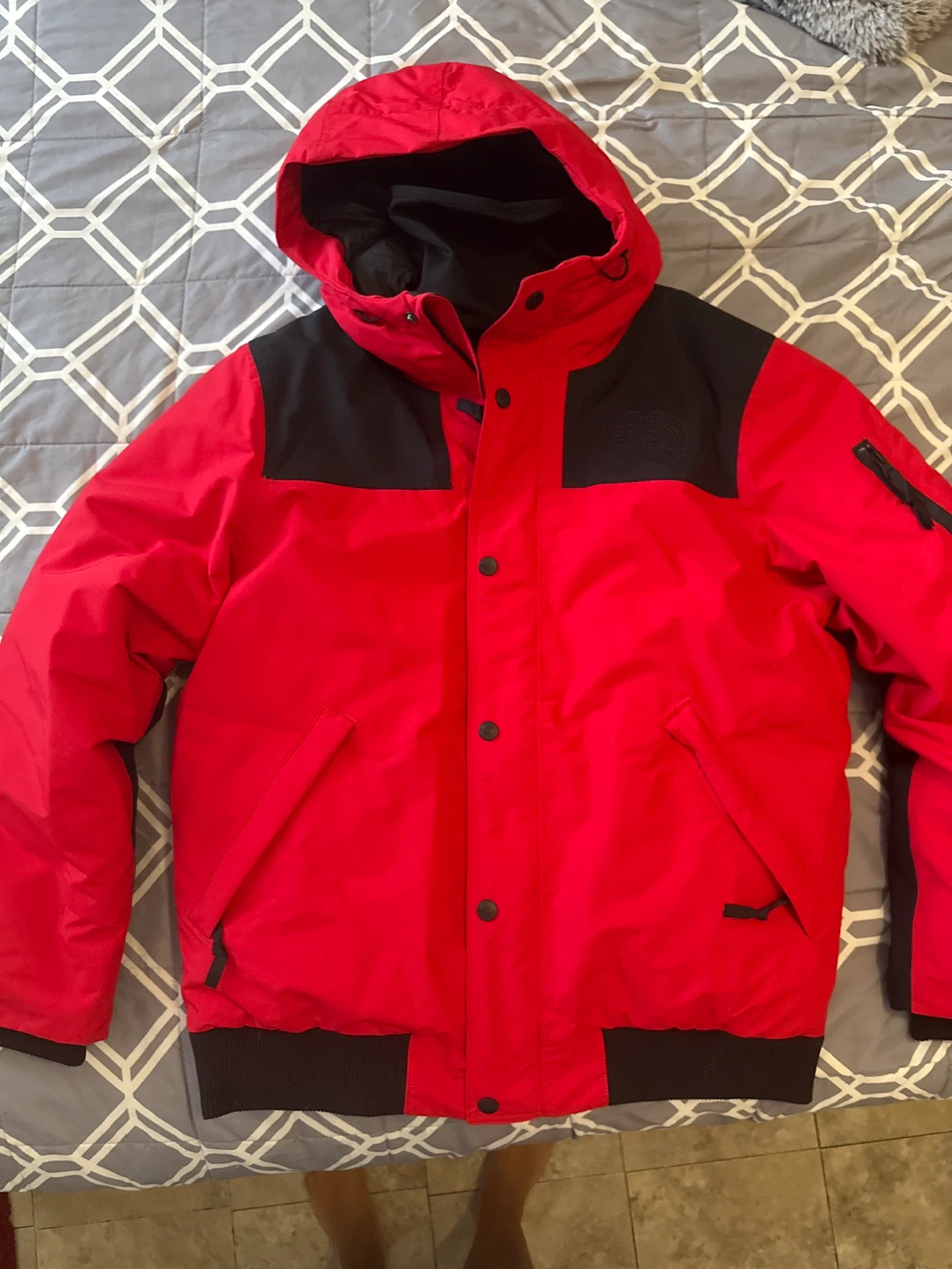 The North Face Red & Black Jacket