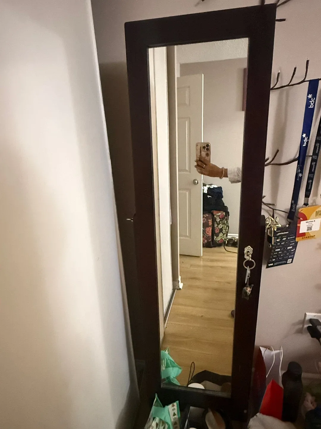 Jewellery Armoire Mirror thumbnail