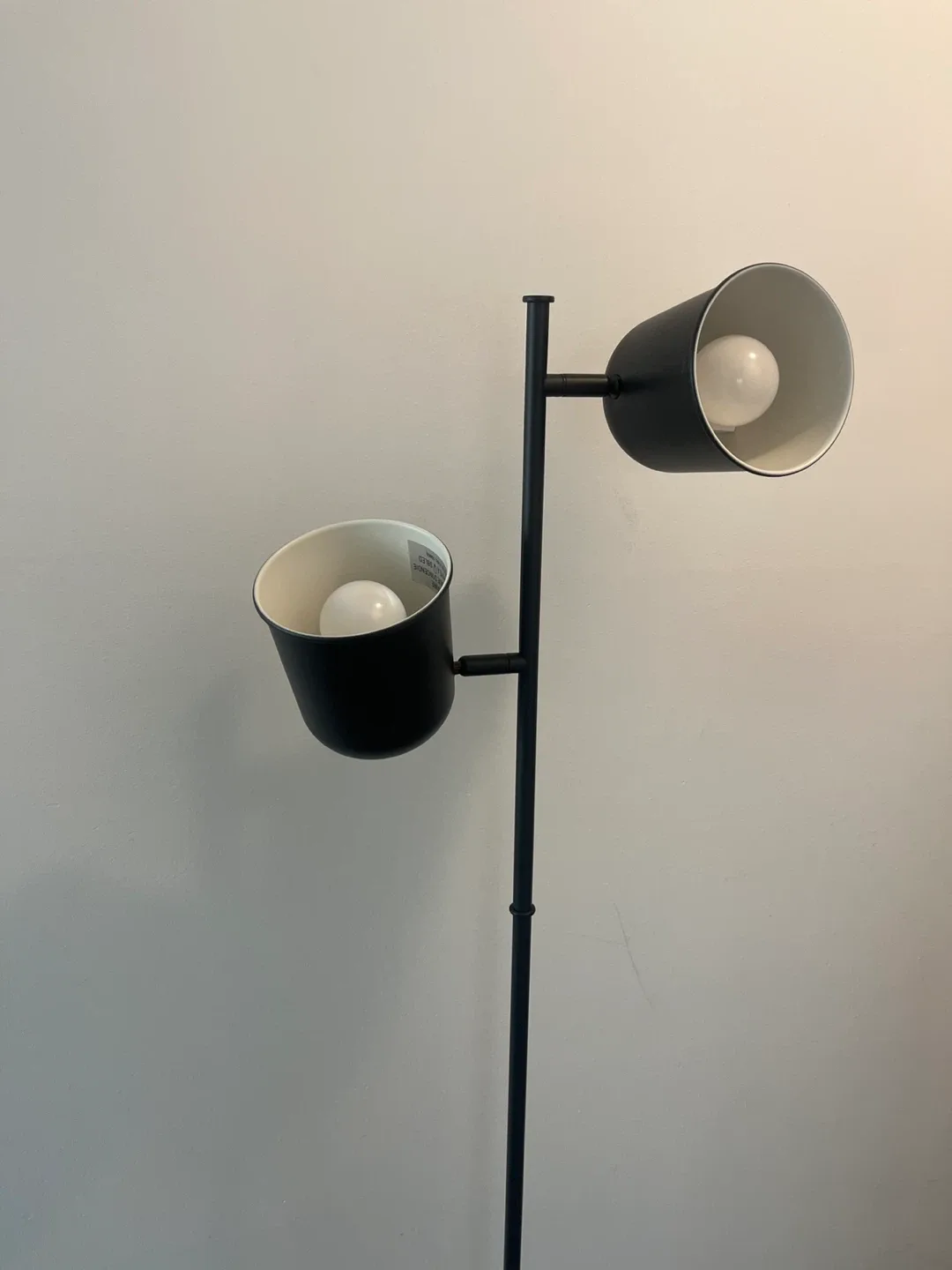 Ikea Black Double Head Floor Lamp image indicator(3)