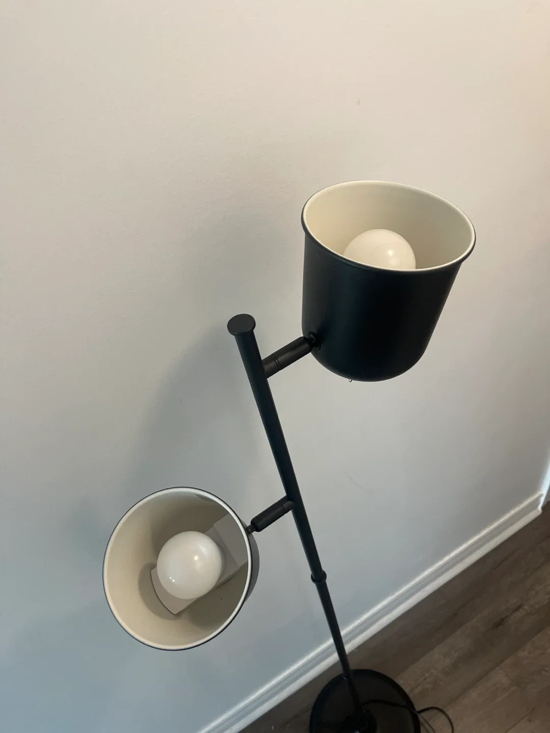 Ikea Black Double Head Floor Lamp image indicator(2)