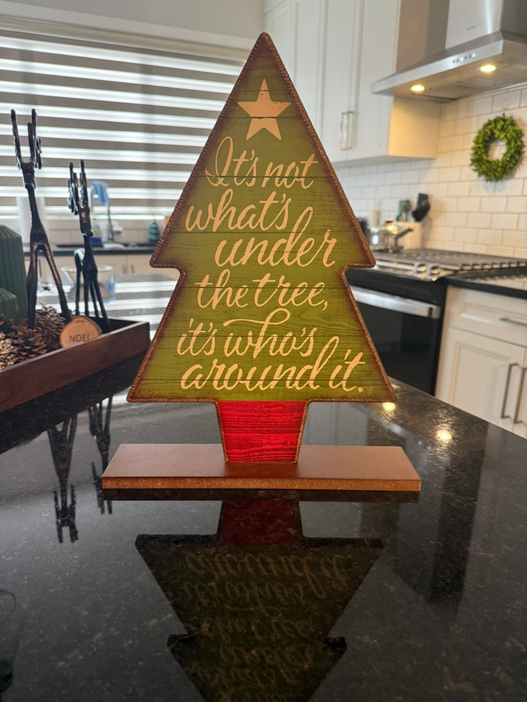 Wooden Christmas Tree - Pick Up in Alpine Park SW