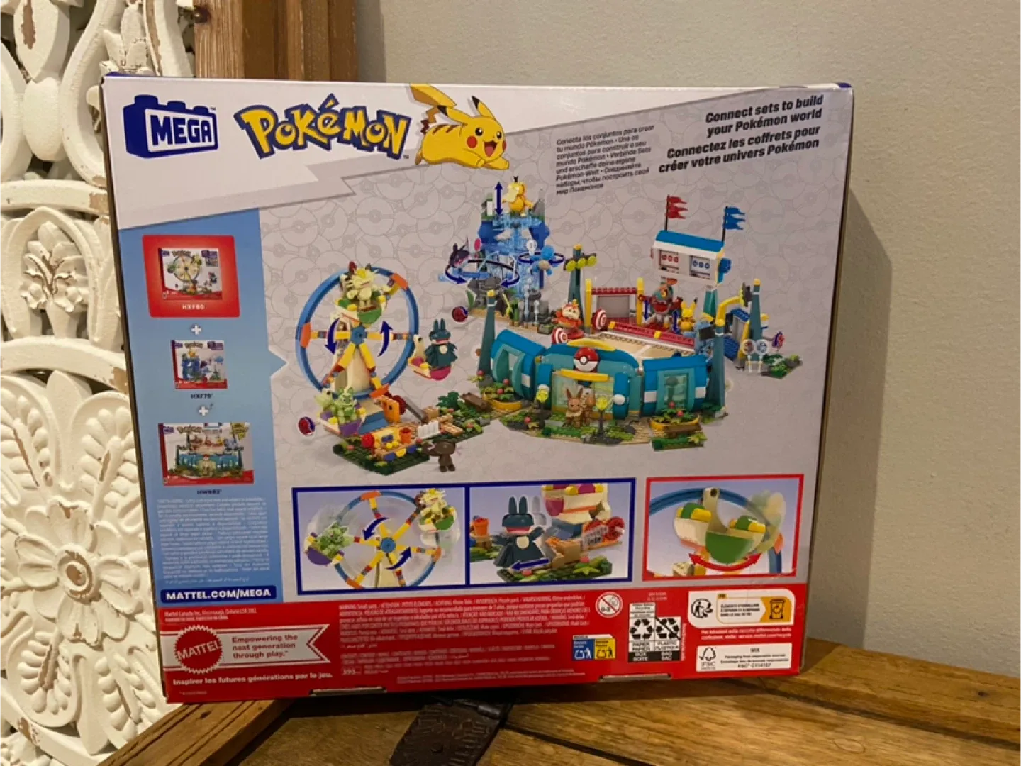 New MEGA Pokemon Ferris Wheel Fun With Motion image indicator(2)