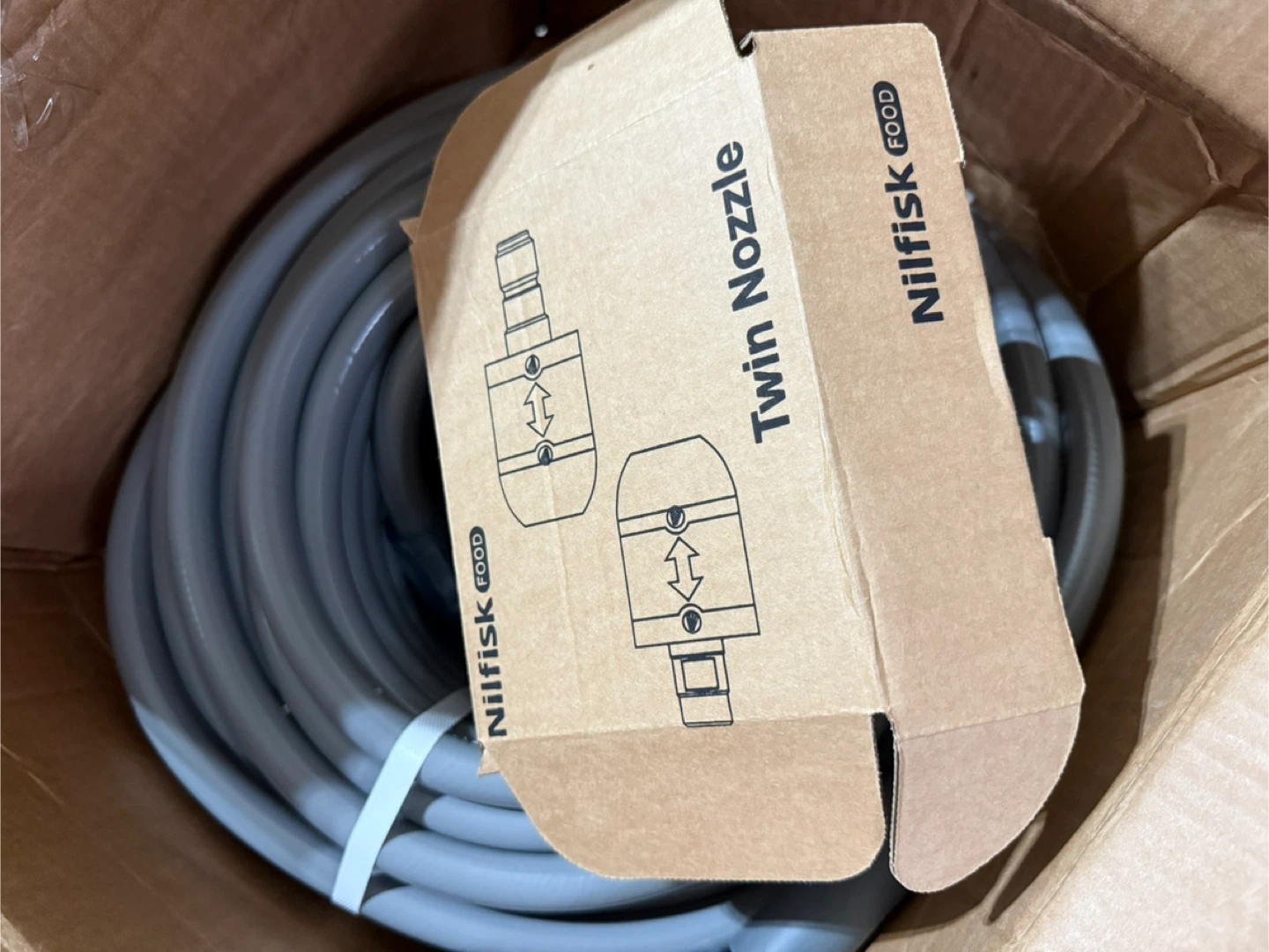 Nilfisk Food Twin Nozzle Hose