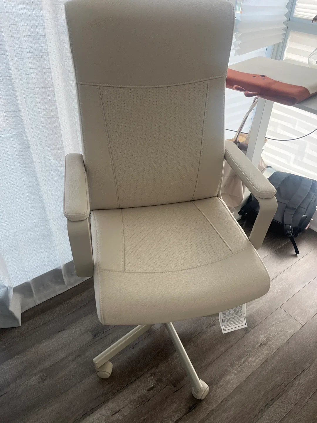 Ikea Cream Coloured Office Chair