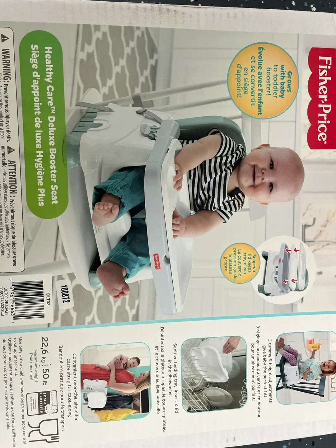 Fisher-Price Healthy Care Deluxe Booster Seat image indicator(2)