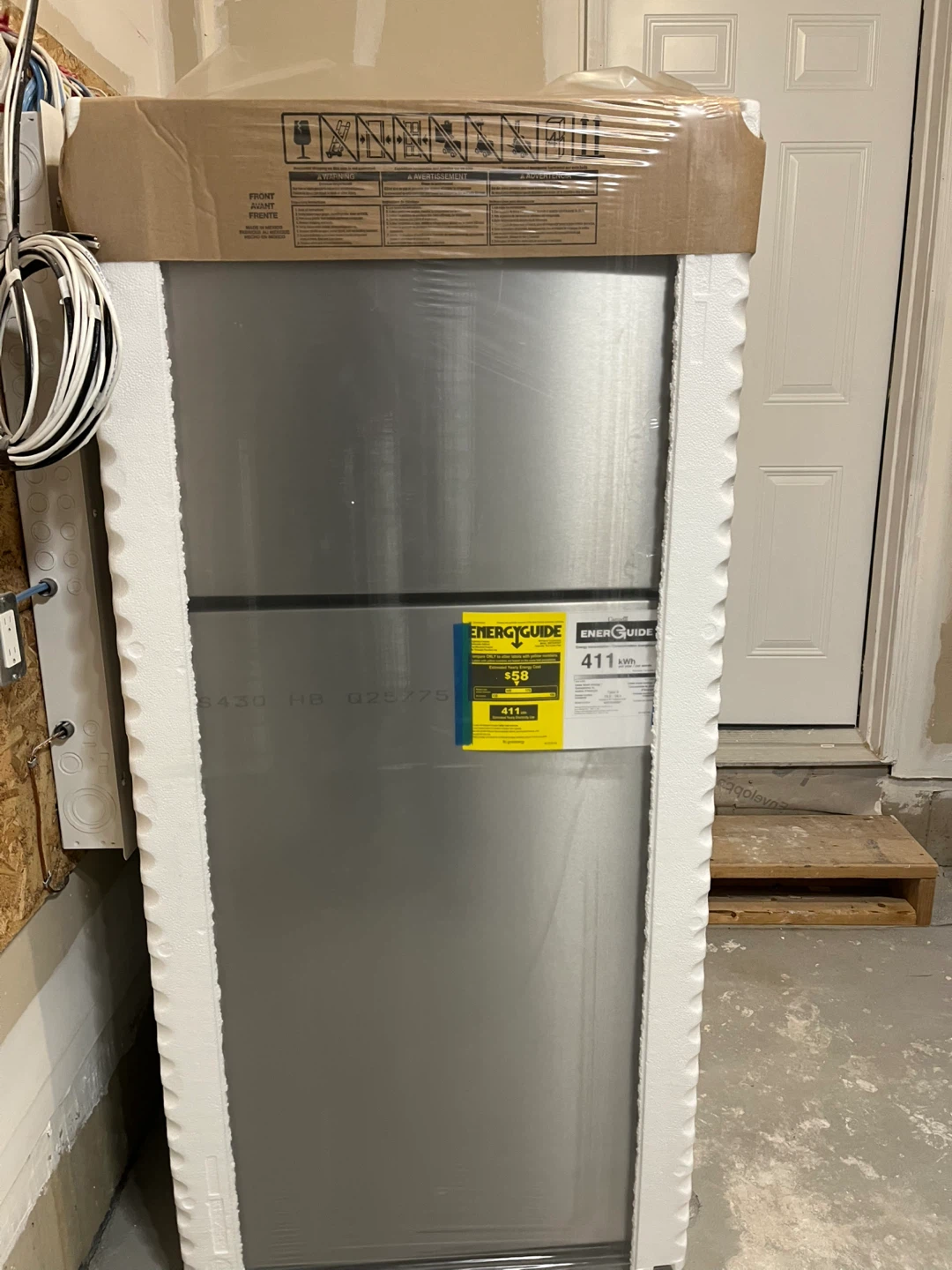 New Whirlpool Stainless Steel Refrigerator