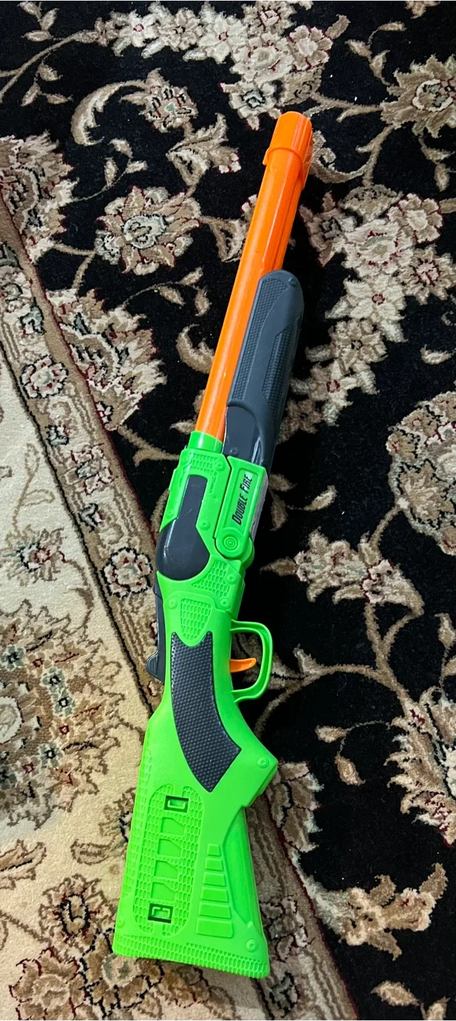 Double Fire Toy Shotgun - Green image indicator(2)