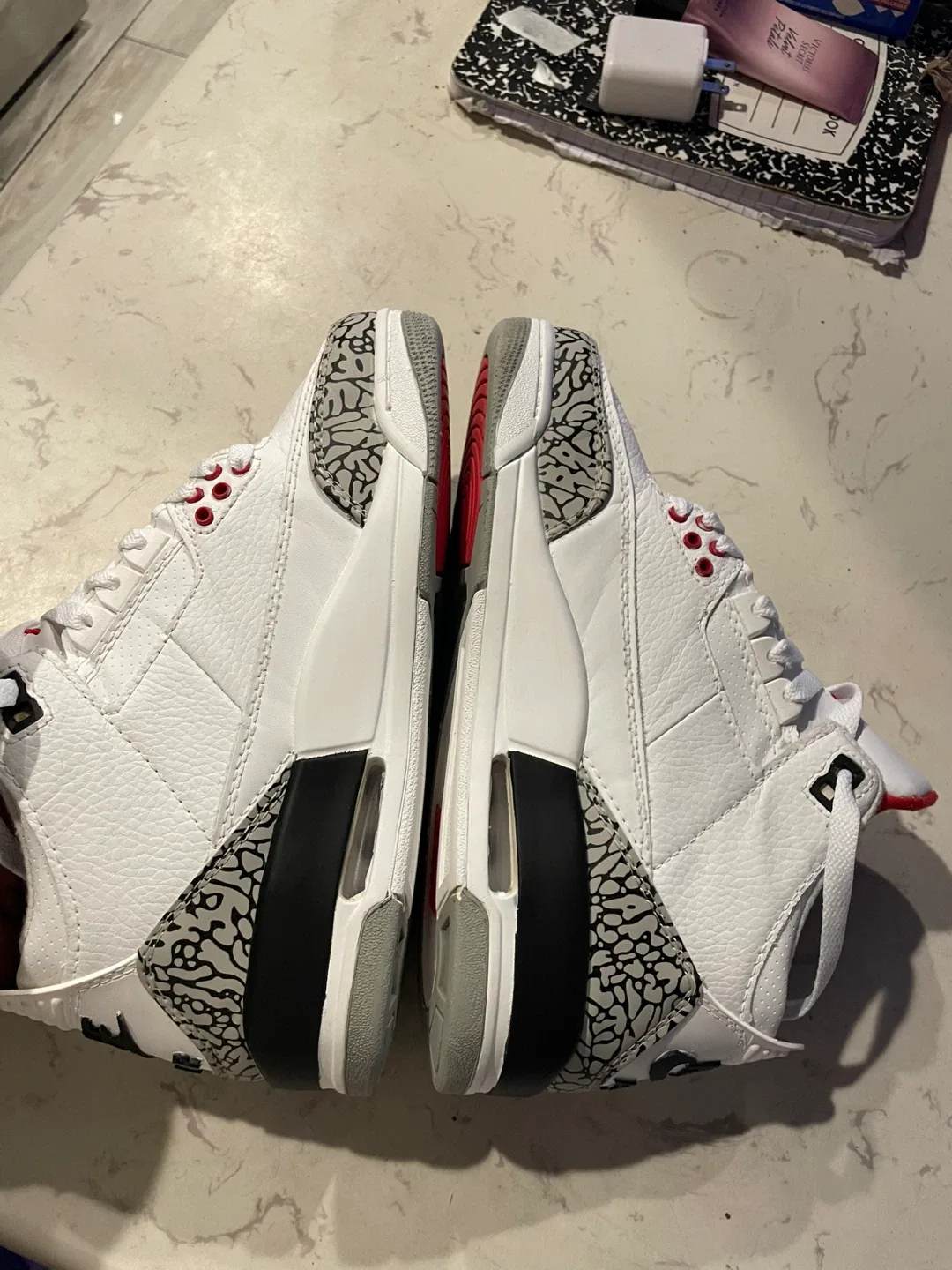 Nike Air Jordan 3 Retro White Cement image indicator(4)