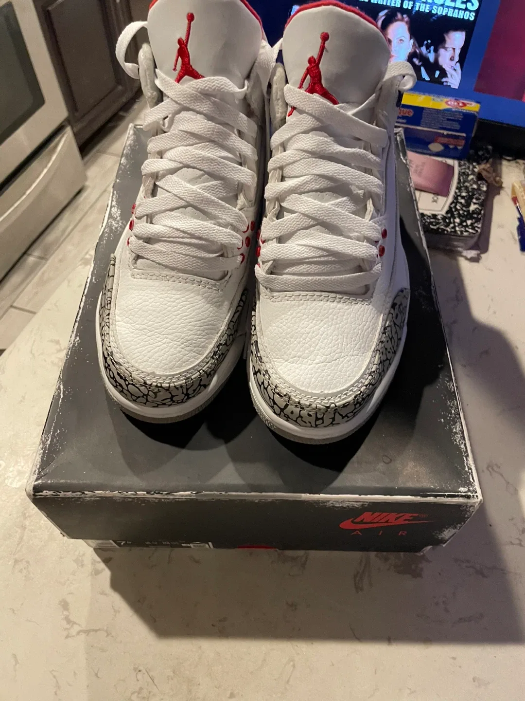 Nike Air Jordan 3 Retro White Cement image indicator(7)