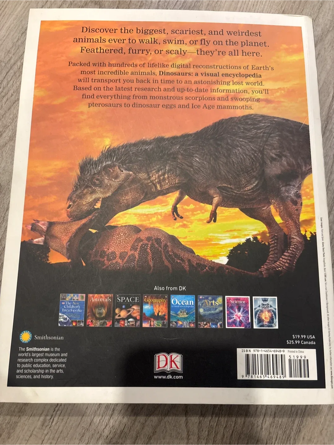 DK Smithsonian Dinosaurs Visual Encyclopedia image indicator(2)