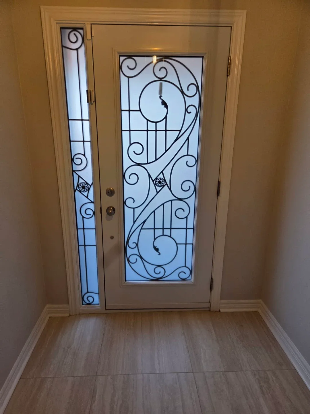 Door, Side panel, Frame, and Lock image indicator(2)