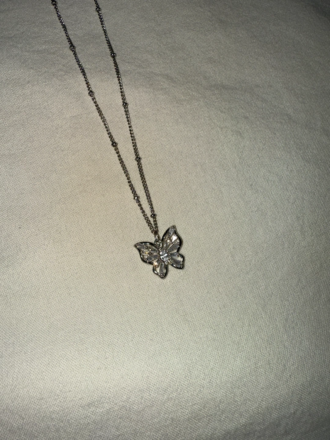 Butterfly Pendant Necklace
