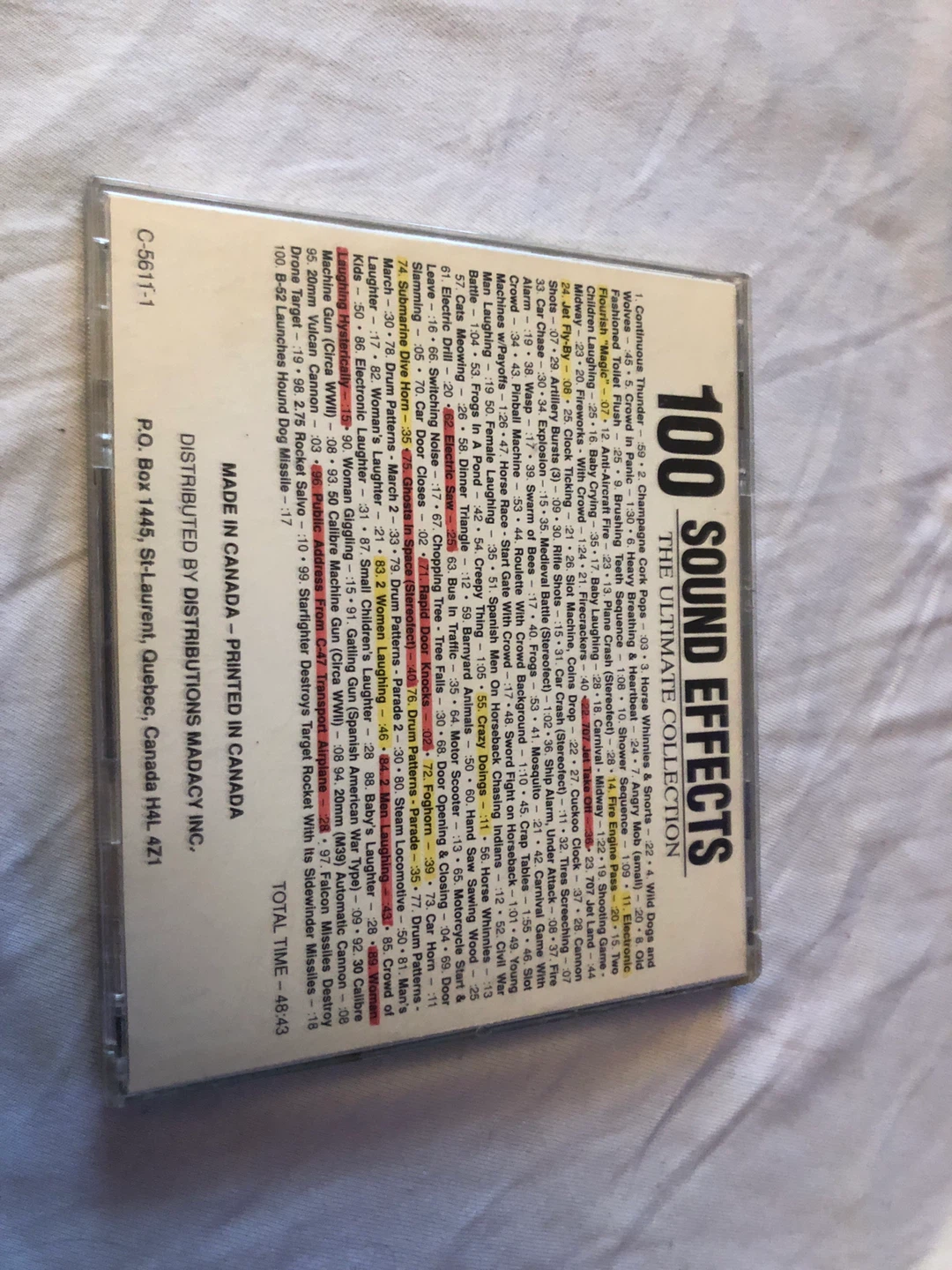 100 Sound Effects - The Ultimate Collection