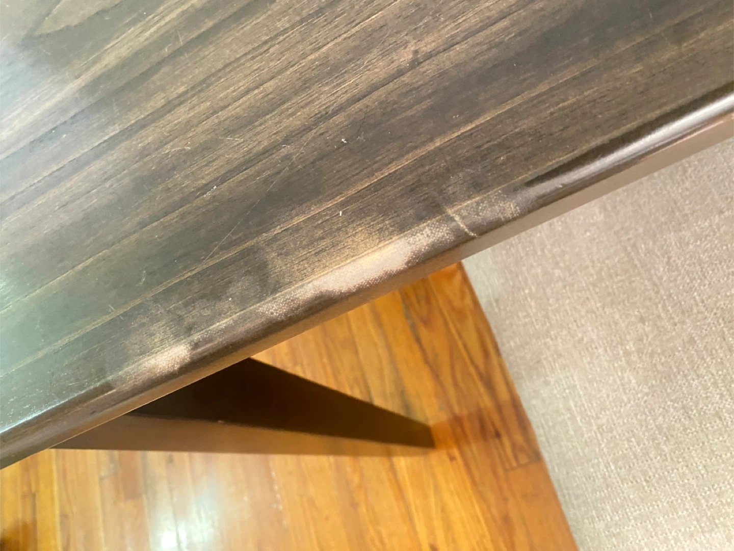 Dining Table with 4 Chairs and Bench - photo 5