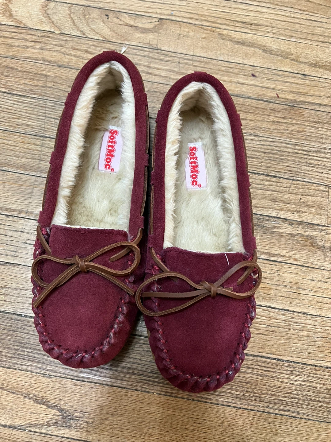 SoftMoc Burgundy Moccasin