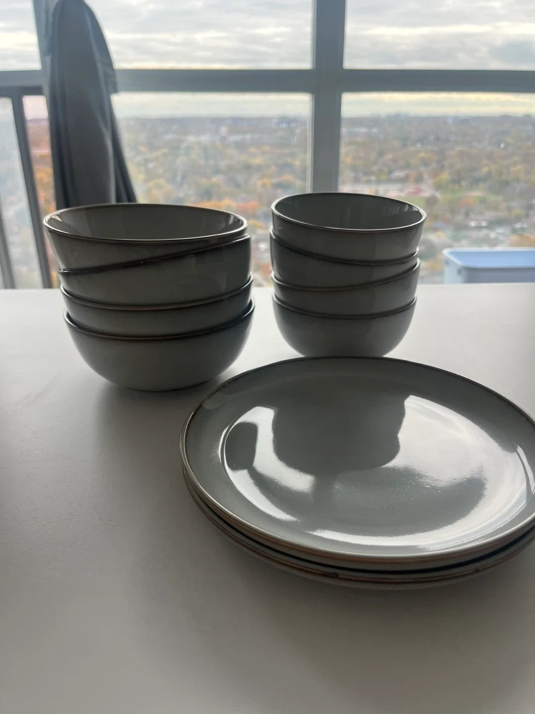 Ikea Bowl and Plate Set