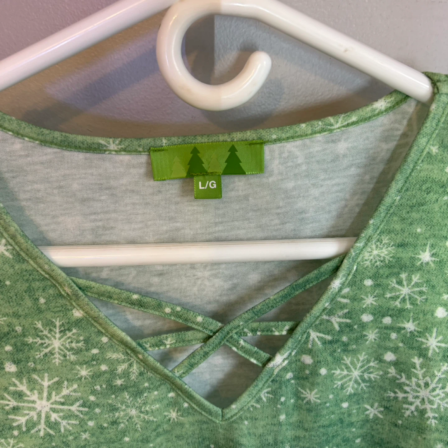 Comfy Cozy Christmas Store Dog Christmas Tree Tunic Top Size L - photo 3
