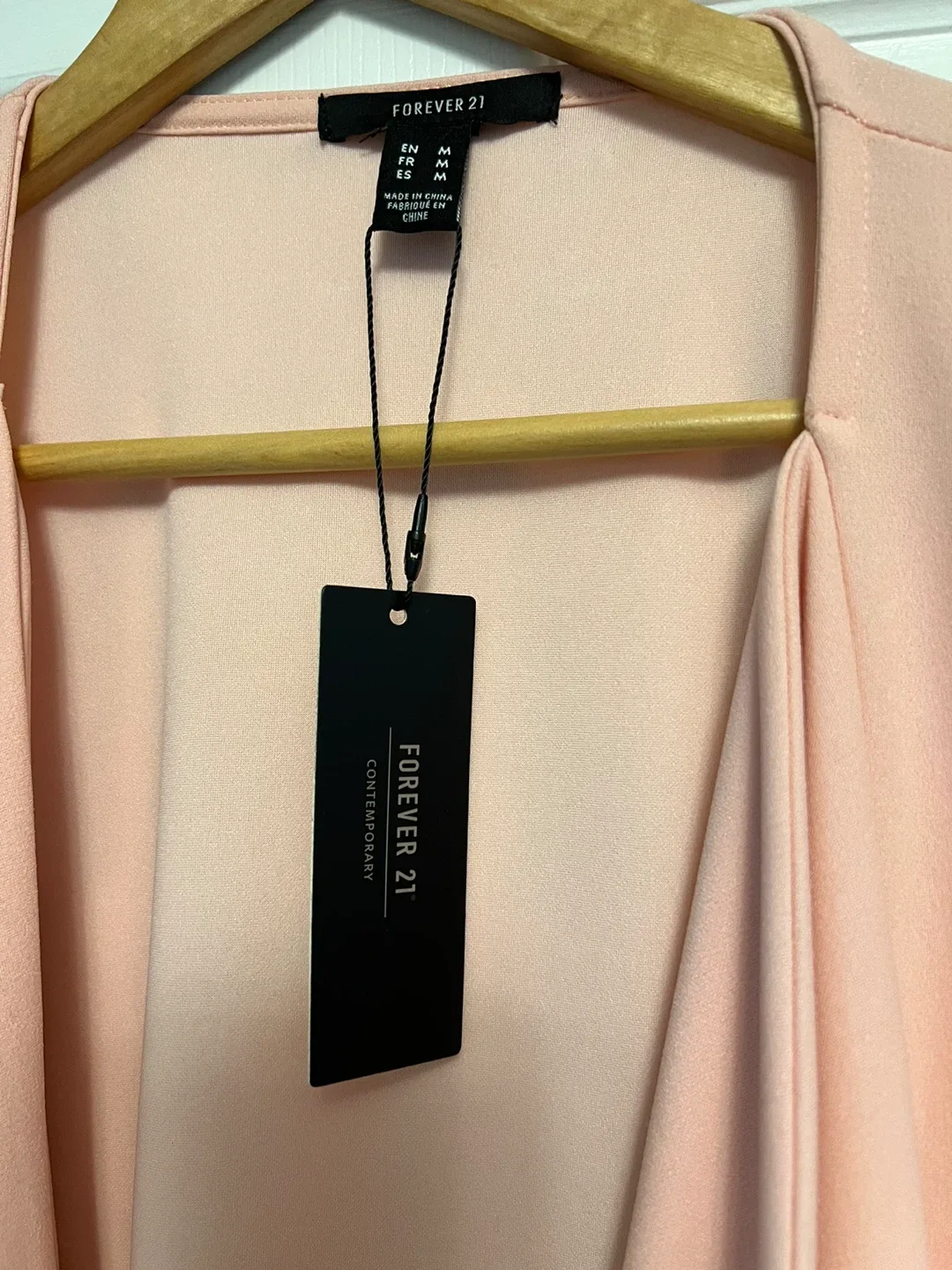 Forever 21 Sleeveless Draped Vest - Size M image indicator(3)