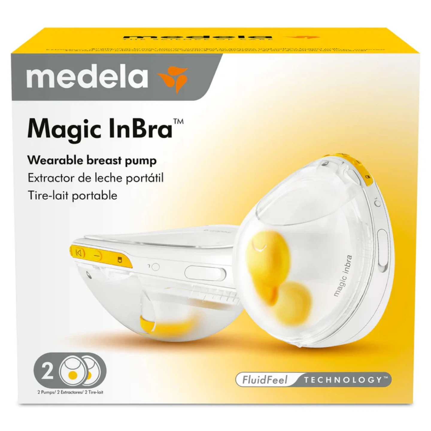 Medela Magic InBra Double Wearable Breast Pump - photo 2