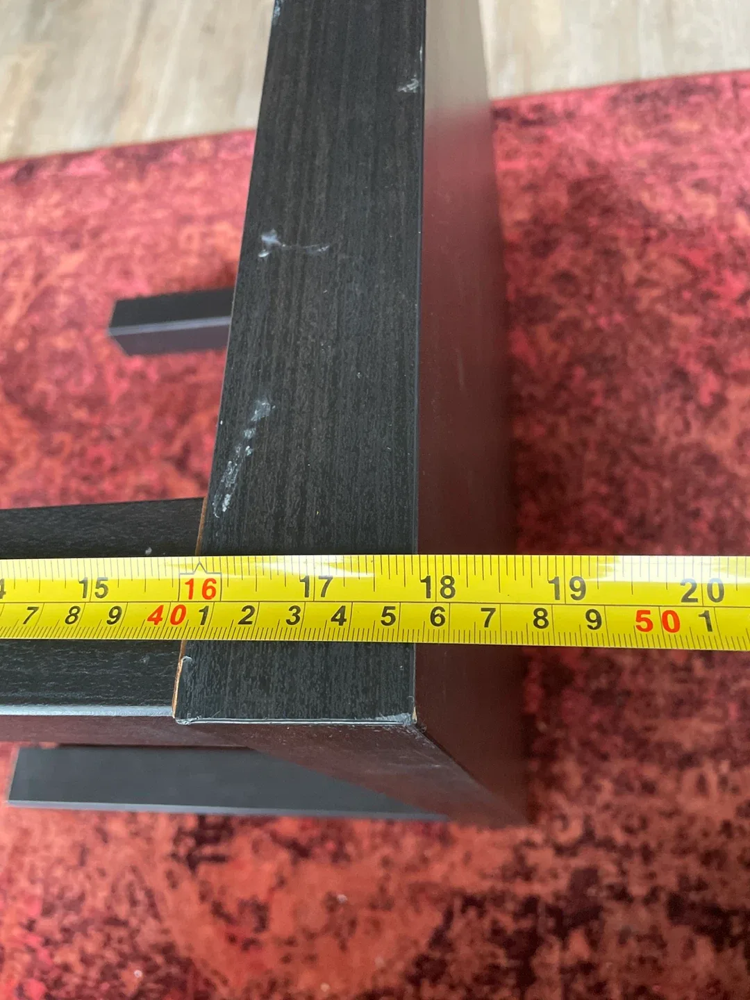 Dark Brown Coffee Table - 23x23 inches image indicator(2)