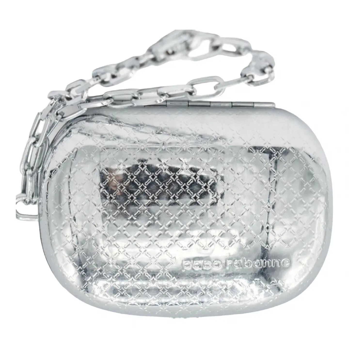 MUST‼️GO✅Paco Rabanne Silver Chain Clutch