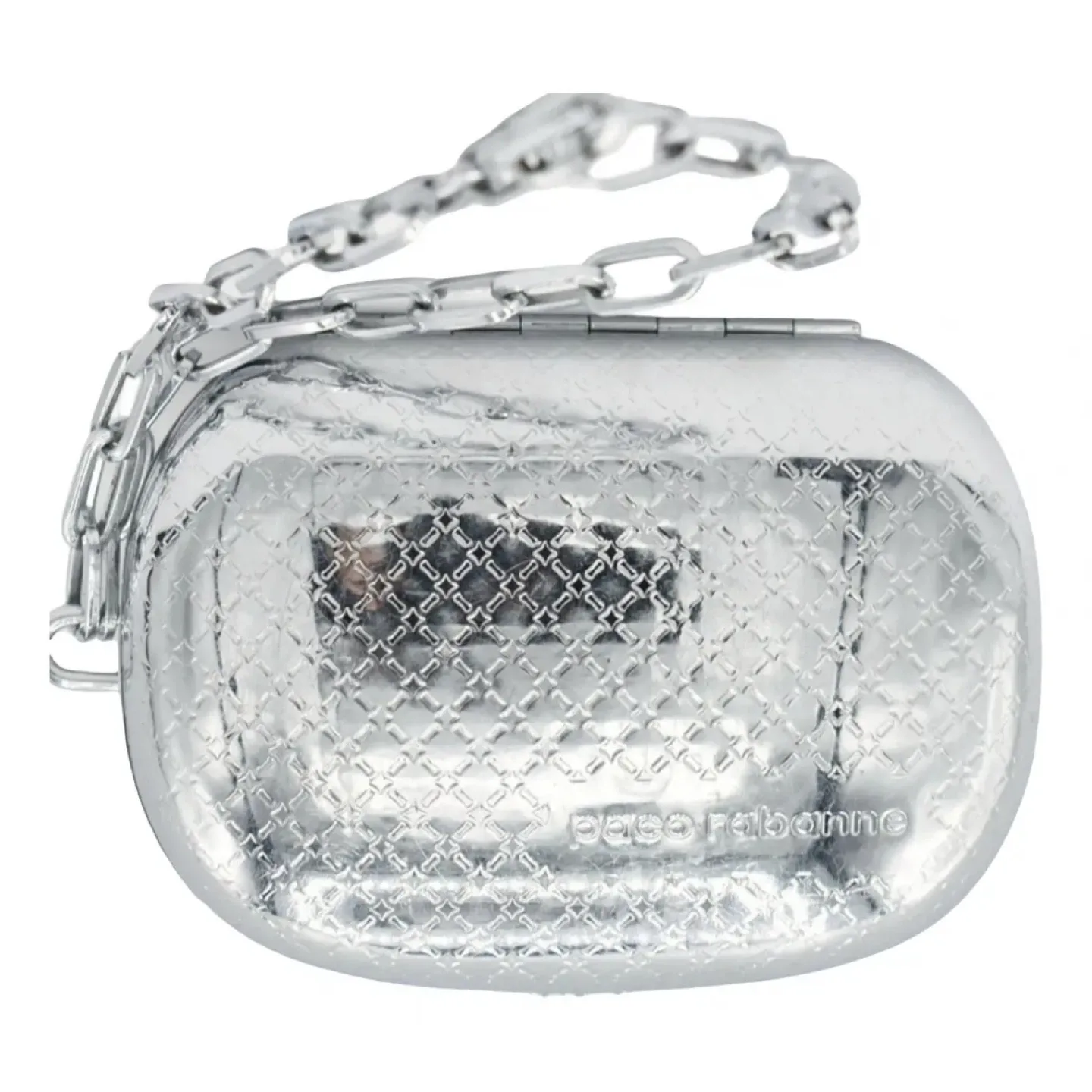 MUST‼️GO✅Paco Rabanne Silver Chain Clutch image indicator(1)