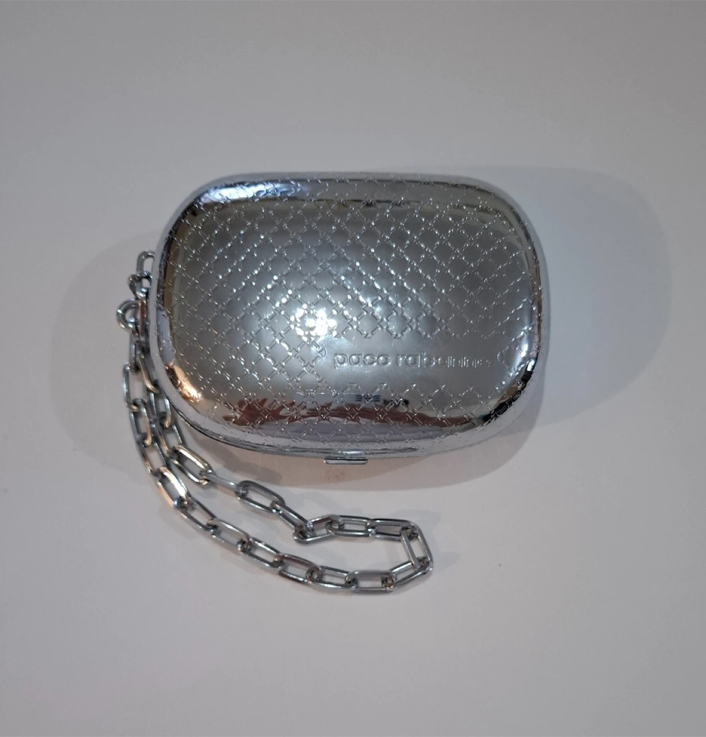MUST‼️GO✅Paco Rabanne Silver Chain Clutch - photo 2